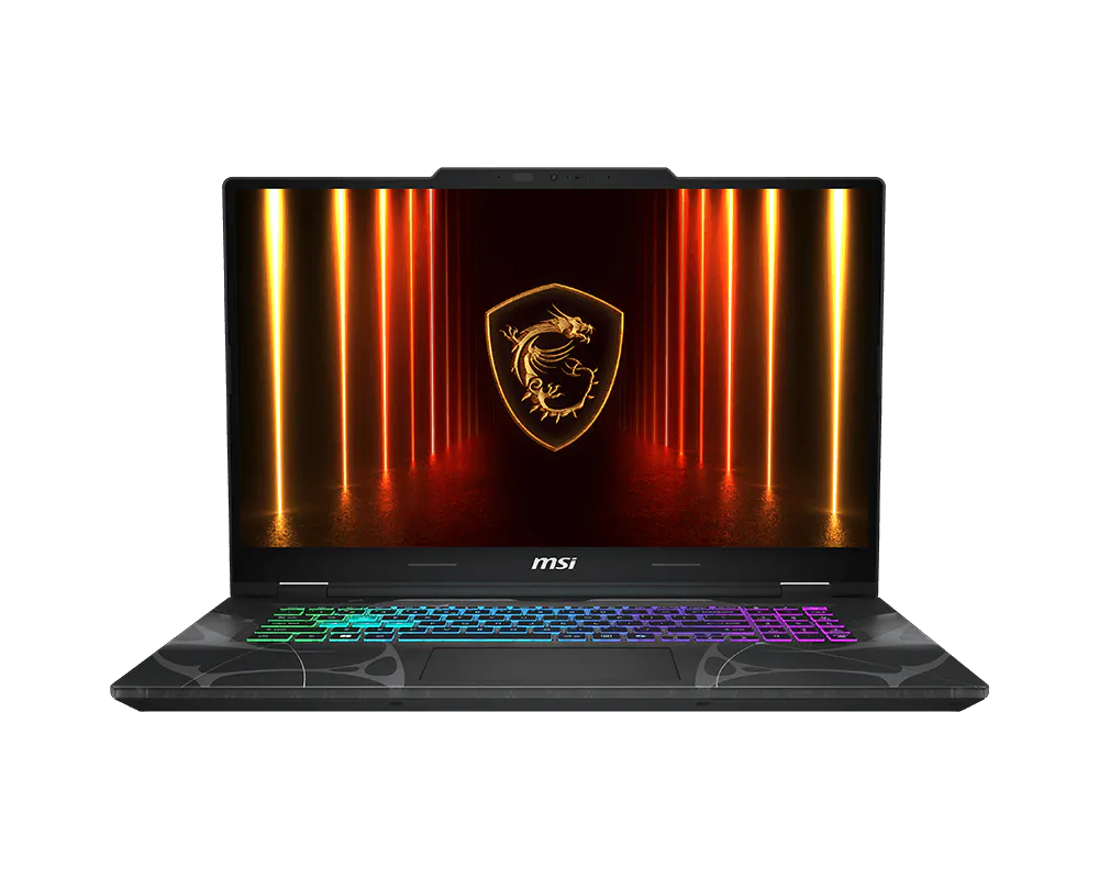 MSI Cyborg 15 gaming laptop with the screen open